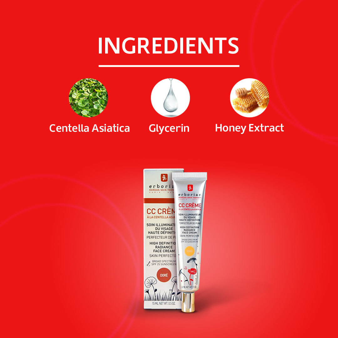 CC CREAM HIGH DEFINITION RADIANCE FACE CREAM SPF 25