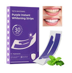 Purple Instant Teeth Whitening Strips – 14 Treatments
