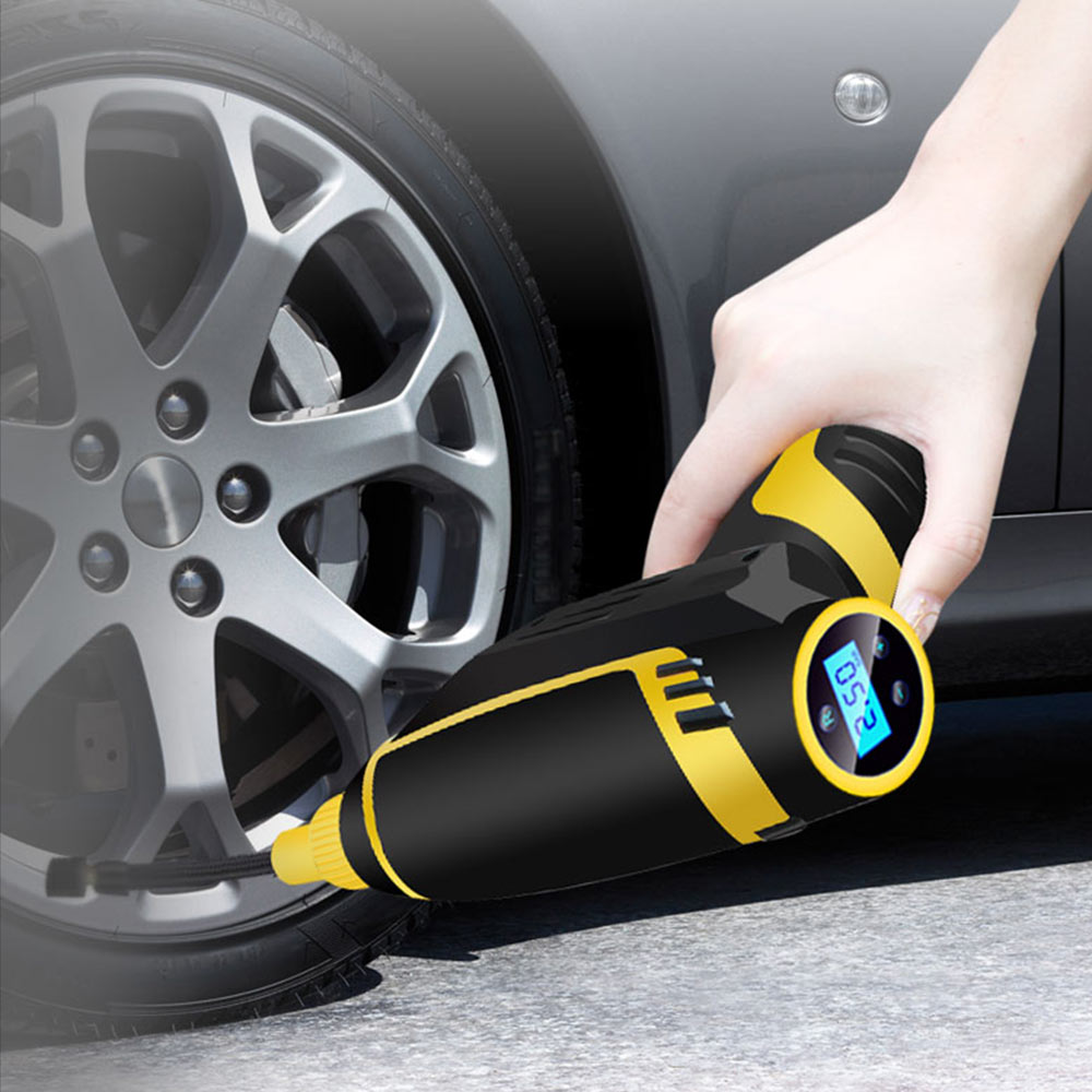 Car Tire Inflation Pump - Portable and Efficient Air Pump for Quick Tire Inflation on the Go