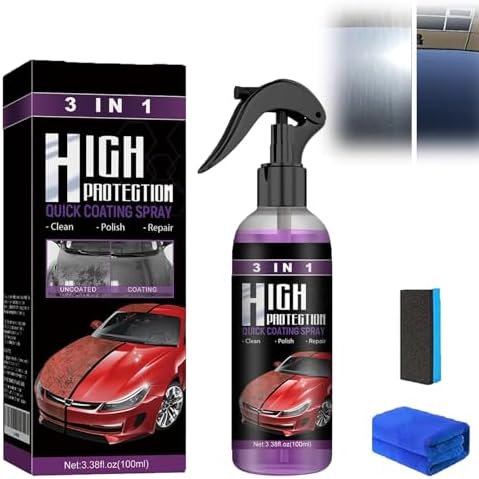 3-in-1 High Protection Quick Coating Spray – Clean, Polish & Repair