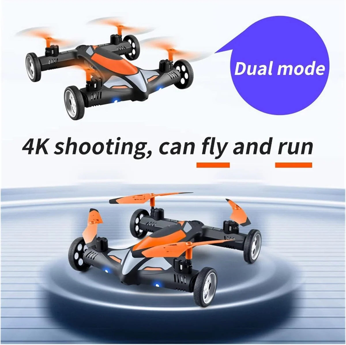 QYRC Falcon - 2-in-1 RC Car & Drone