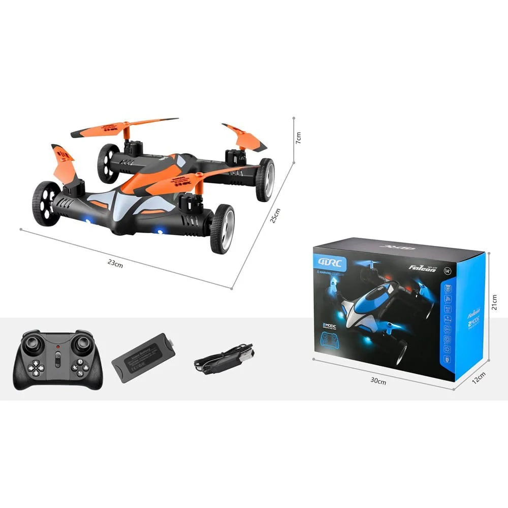 QYRC Falcon - 2-in-1 RC Car & Drone