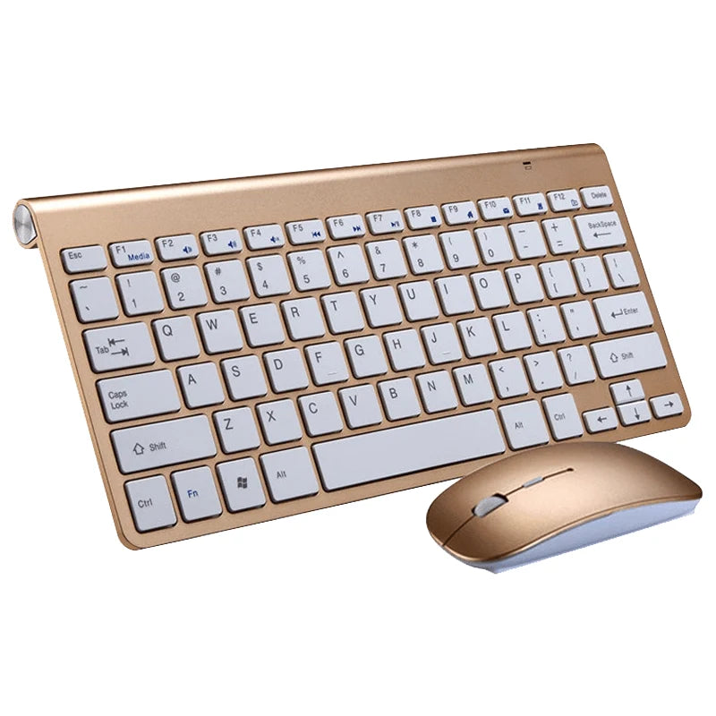 Ultra‑Slim Wireless Keyboard & Mouse Combo